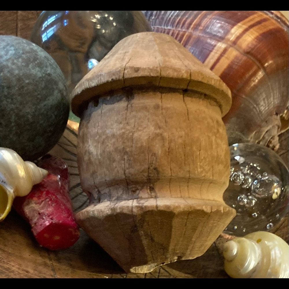 Antique wood tool or weapon paraphernalia from Middle East or Africa